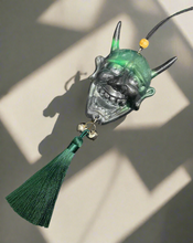 Load image into Gallery viewer, Black / Grey / Green Hannya
