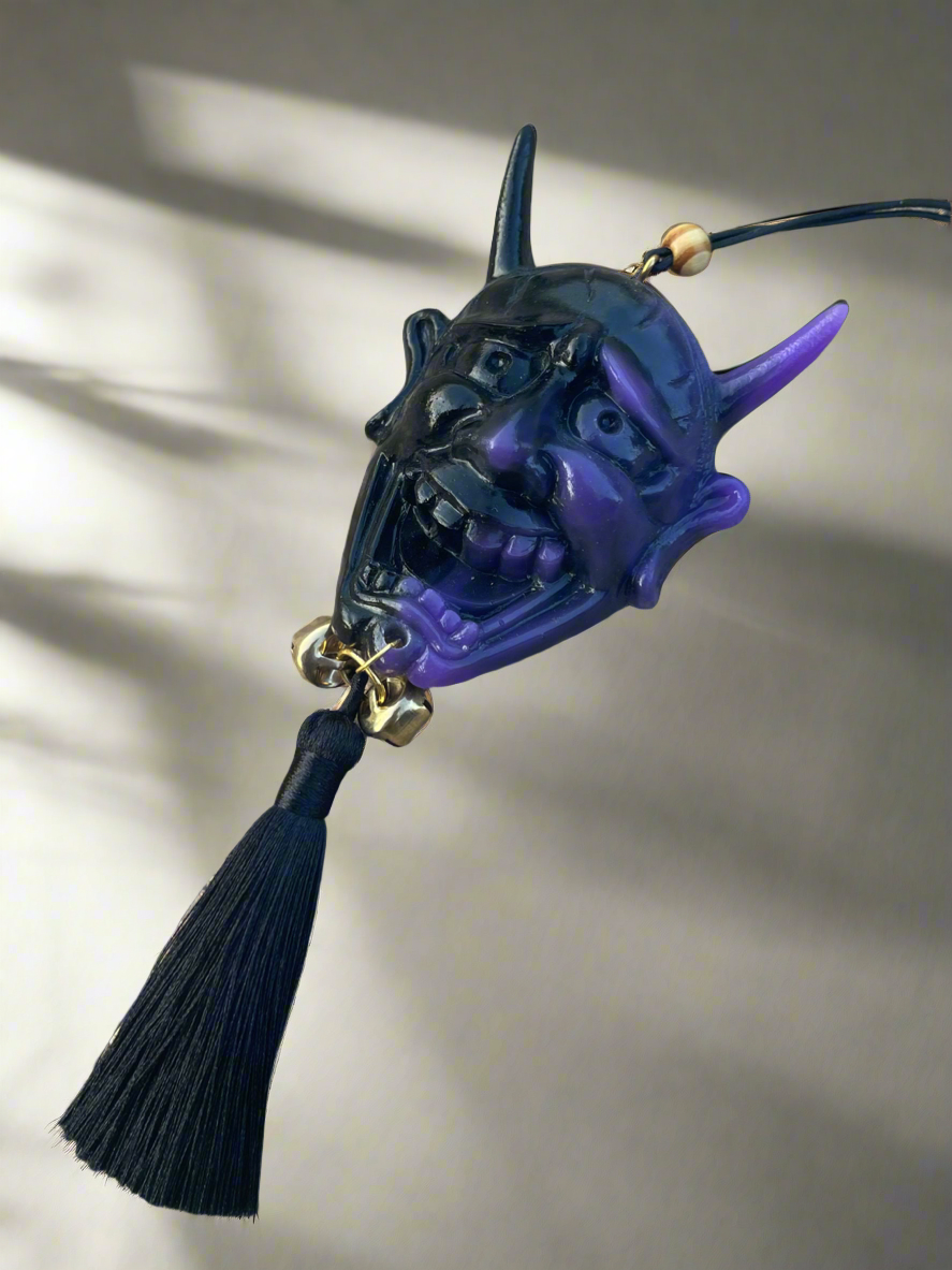Black/purple Hannya