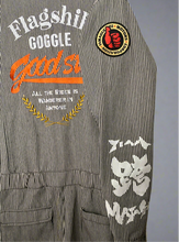 Load image into Gallery viewer, TEAM MATAGARI x GOGGLE x FLAGSHIP x YAMAGUCHI MOTOR CORP OVERALLS
