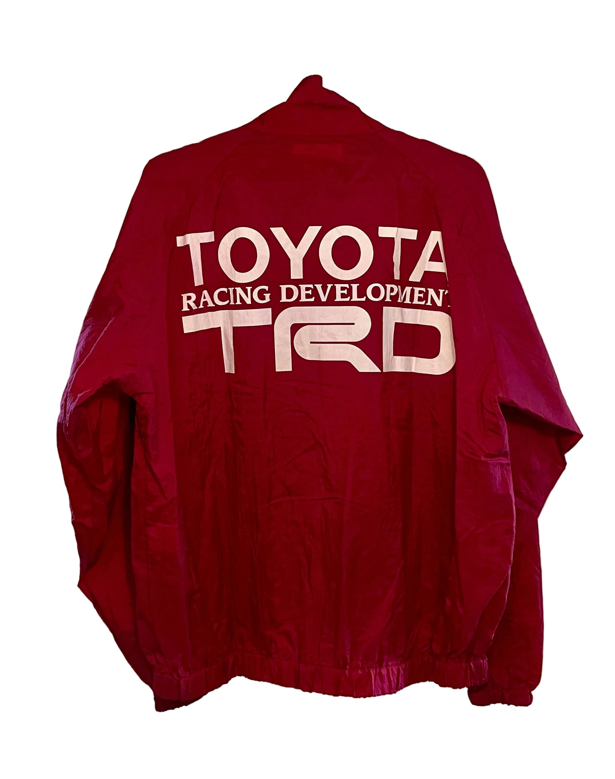 TRD SHELL JACKET, DEEP RED – Oi Fugu