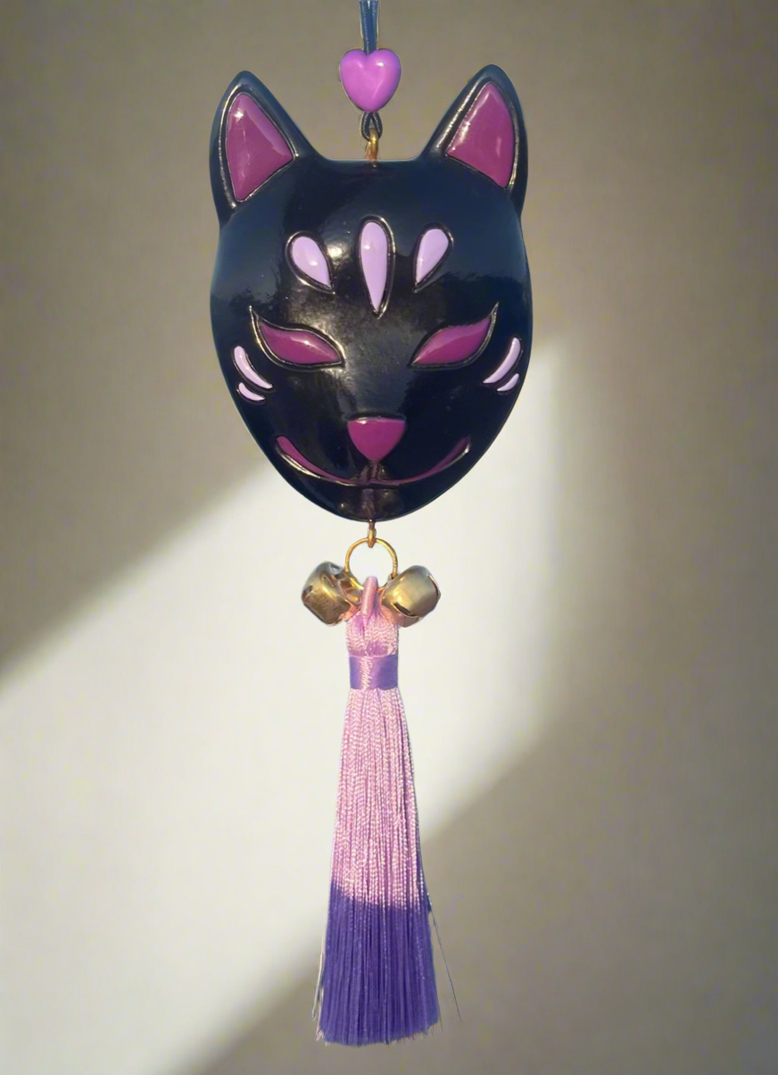 Black/Purple Kitsune