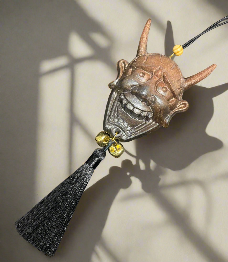 Copper/black Hannya