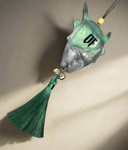 Load image into Gallery viewer, Black / Grey / Green Hannya
