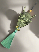 Load image into Gallery viewer, Green/gold Hannya
