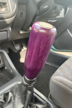 Load image into Gallery viewer, Purple beech wood shift knob
