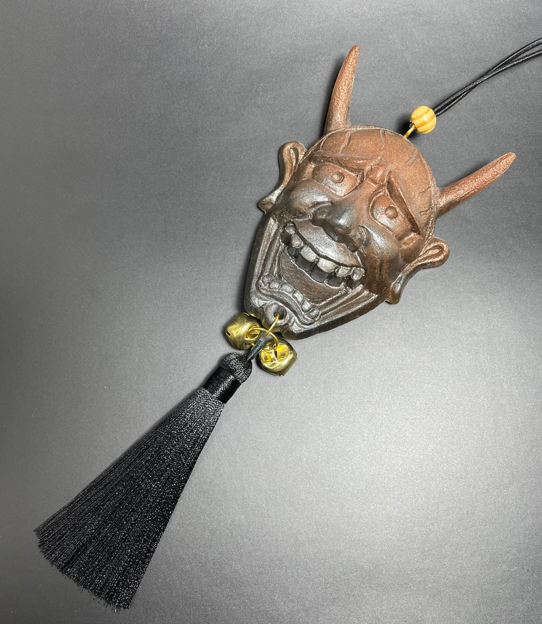 Copper/black Hannya