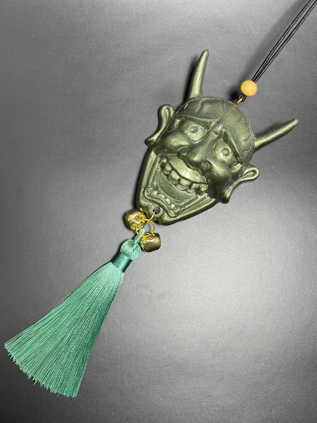 Green/gold Hannya