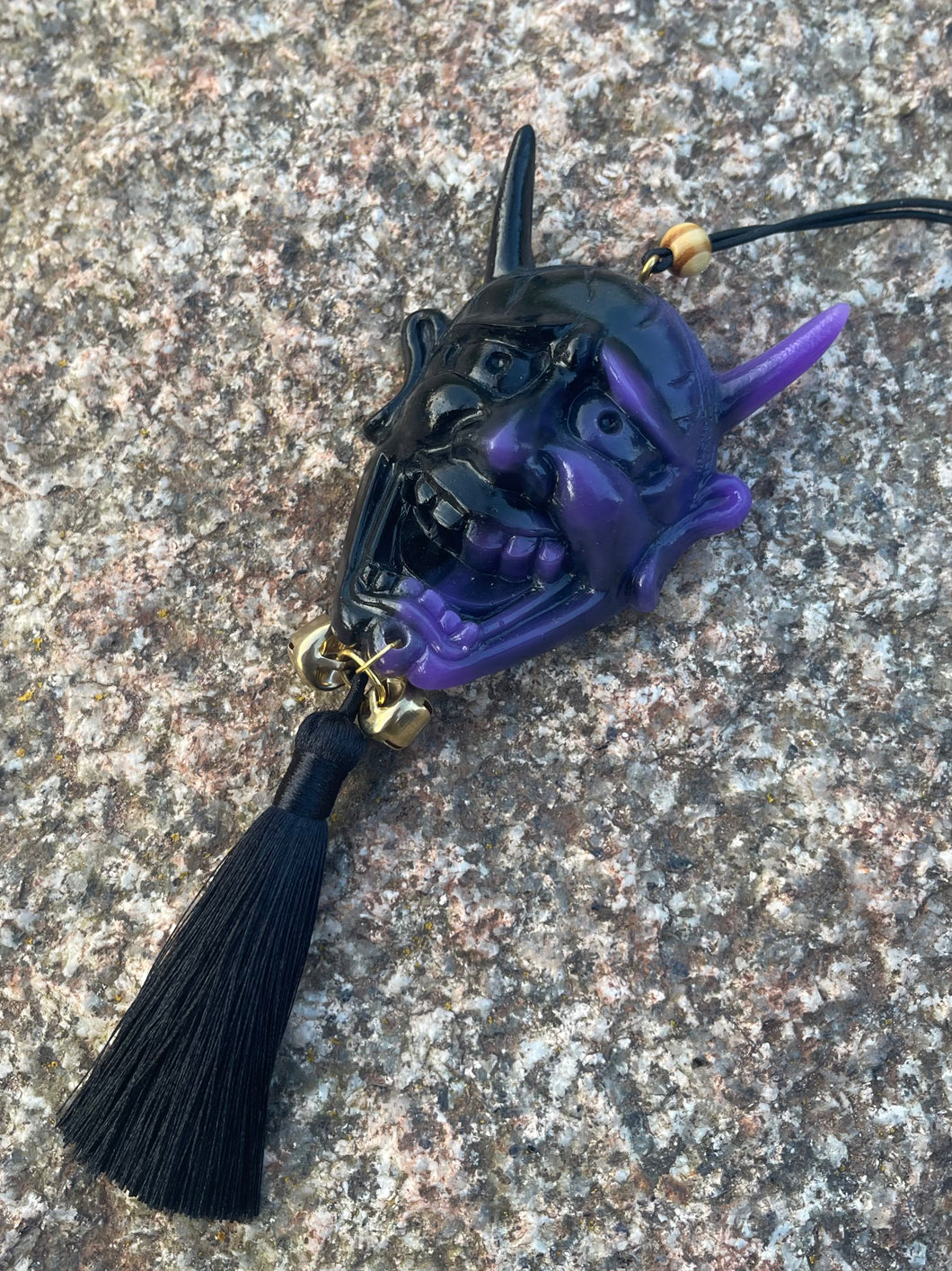 Black/purple Hannya