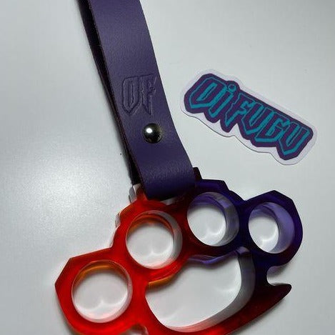 Purple/Red Knucks (Purple Strap)