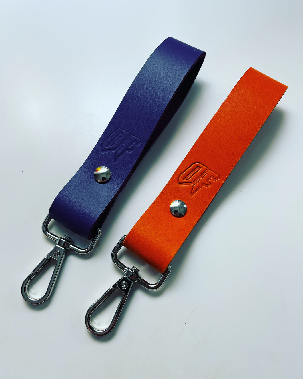 Leather key straps